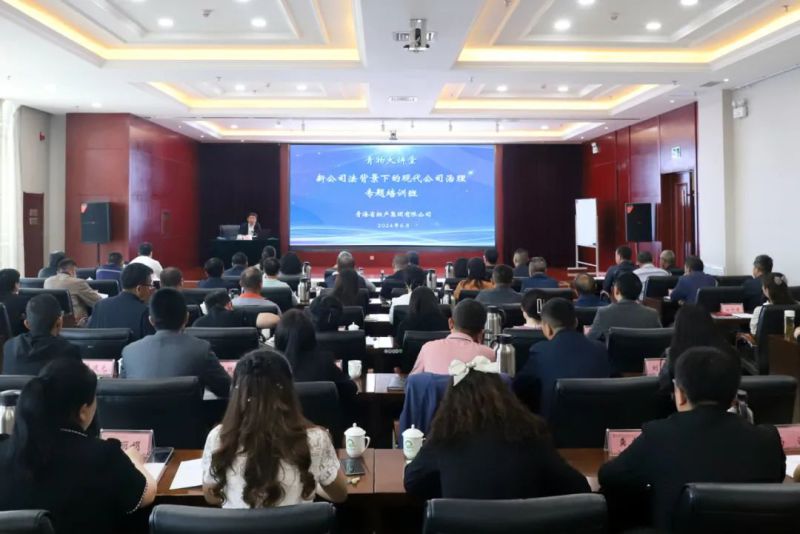 省物產(chǎn)集團舉辦&ldquo;新《公司法》背景下的現(xiàn)代公司治理&rdquo;專題培訓(xùn)班