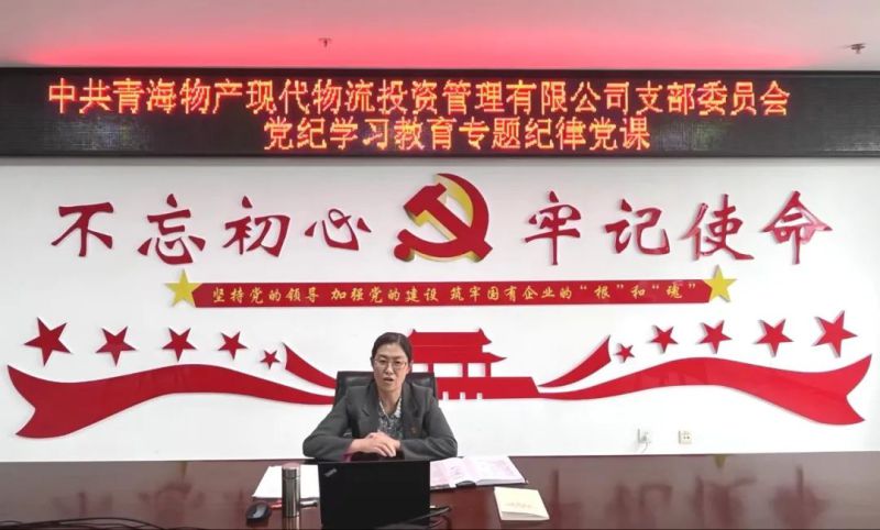 嚴(yán)明紀(jì)律作風(fēng) 永葆政治本色&mdash;&mdash;集團(tuán)黨委書記、董事長劉玲同志講授專題紀(jì)律黨課