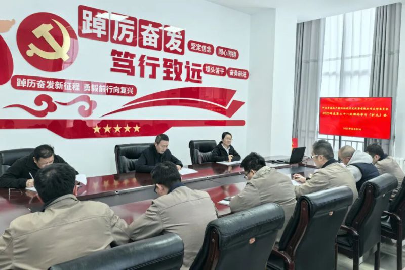 集團黨委委員、紀委書記潘彬列席旁聽朝開公司黨支部理論學習會并講授專題黨課