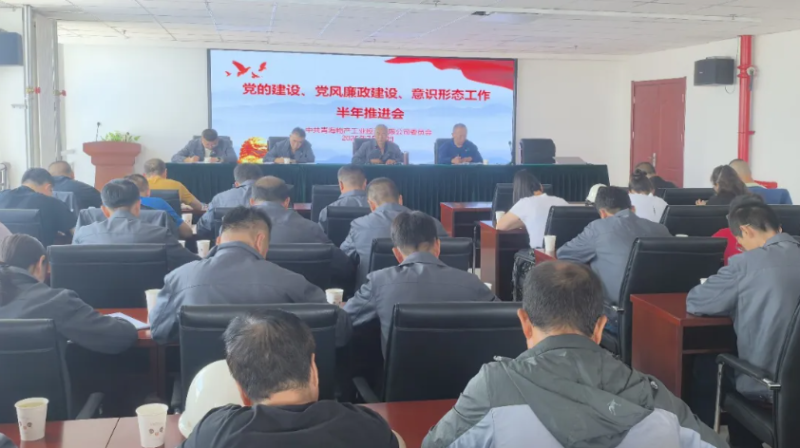 工投公司黨委召開黨的建設、黨風廉政建設、意識形態(tài)工作半年推進會