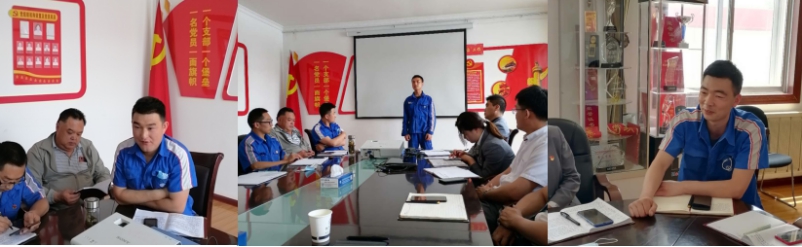 青海物產(chǎn)汽貿(mào)公司黨支部 開展&ldquo;在光榮的旗幟下