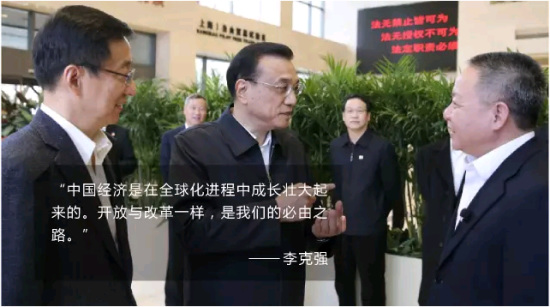 李克強提的更高水平對外開放，2015做了這些